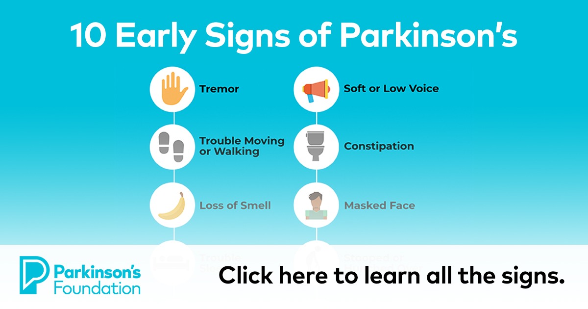 10 Early Signs Parkinson s Foundation