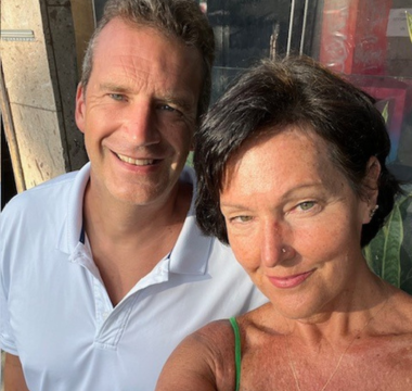 Amy Chrest & Husband selfie