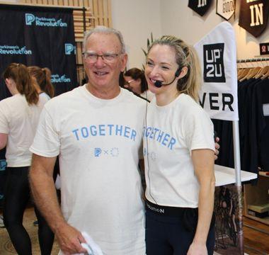 Amanda Meyers and her dad at Revolution