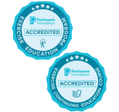 Exercise Accreditation Recognition badges