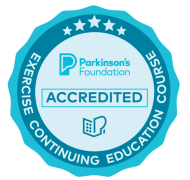 Parkinson's Foundation Exercise Continuing Education Course Logo