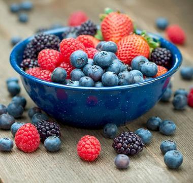 Bowl of berries