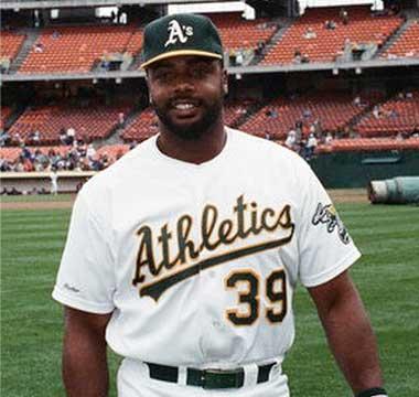 Dave Parker in an Athletics uniform