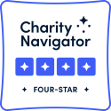 Charity Navigator four-star badge