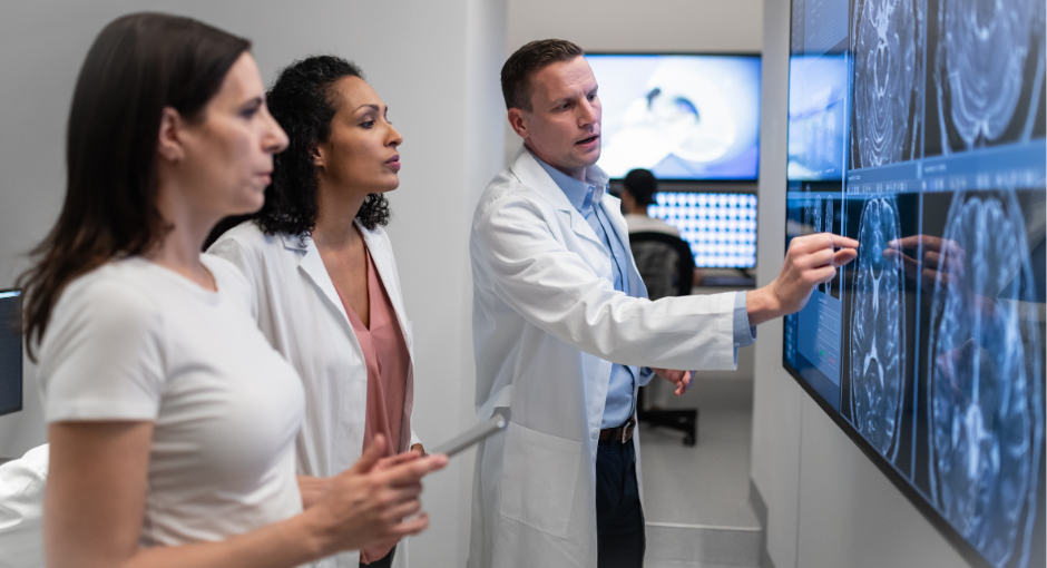 Group of neurologists