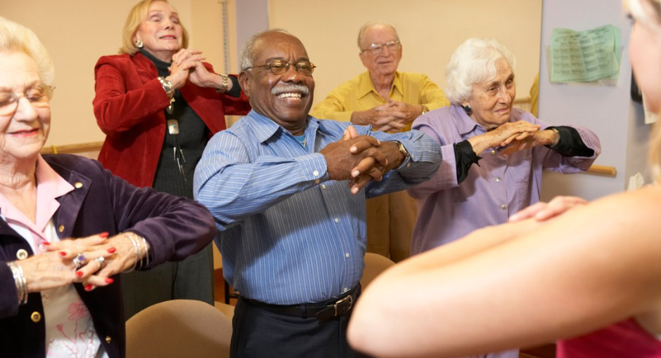 Group of people singing